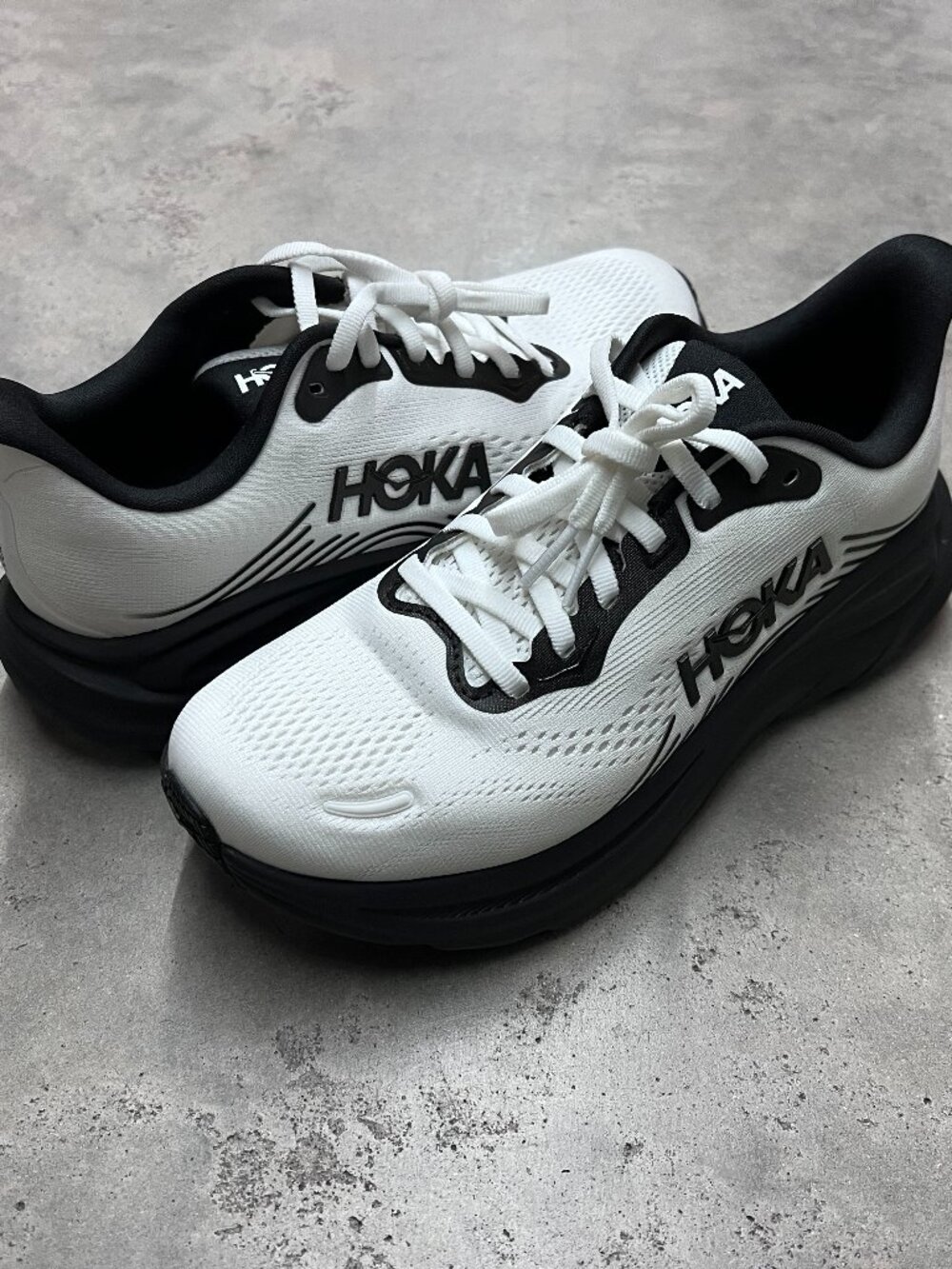 Hoka One One Clifton 11 White Black Women's 1176573/WBLC - New